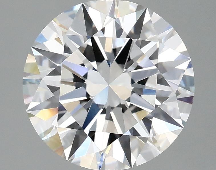2.53 Carat Round Shaped Ideal Cut VVS2 IGI Certified Lab Grown Diamond