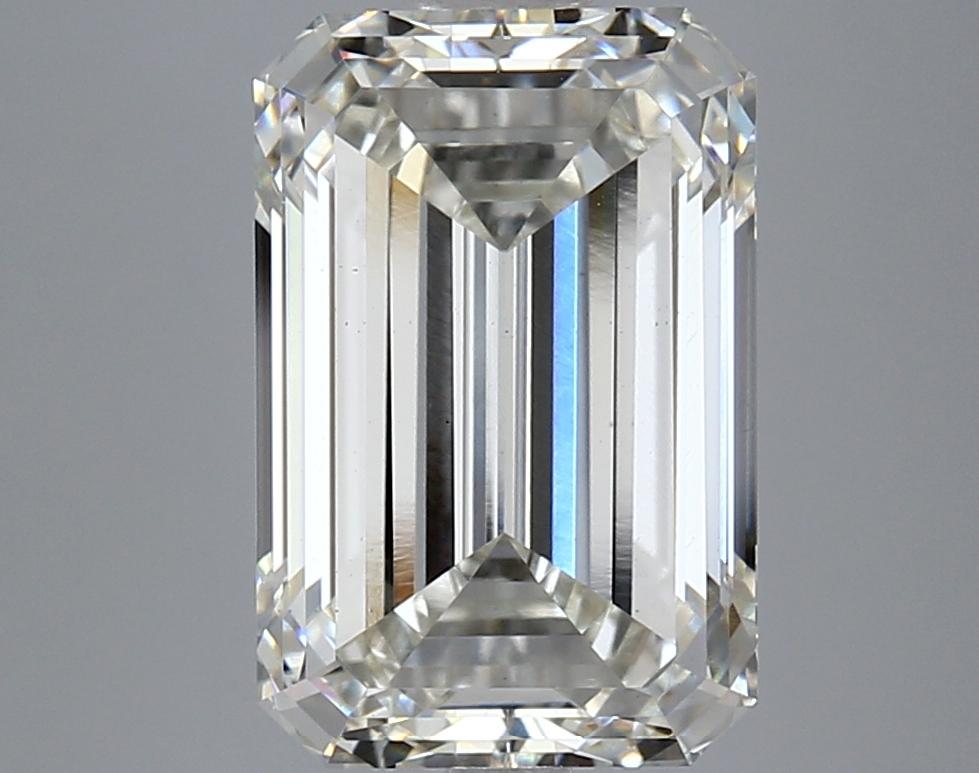 5.54 Carat Emerald Shaped Excellent Cut VS1 IGI Certified Lab Grown Diamond