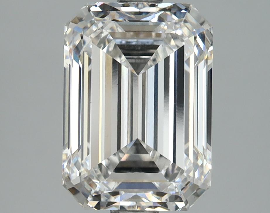 3.04 Carat Emerald Shaped Excellent Cut VS1 IGI Certified Lab Grown Diamond