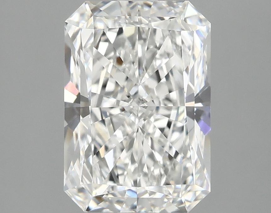 2.5 Carat Radiant Shaped Ideal Cut VVS2 IGI Certified Lab Grown Diamond
