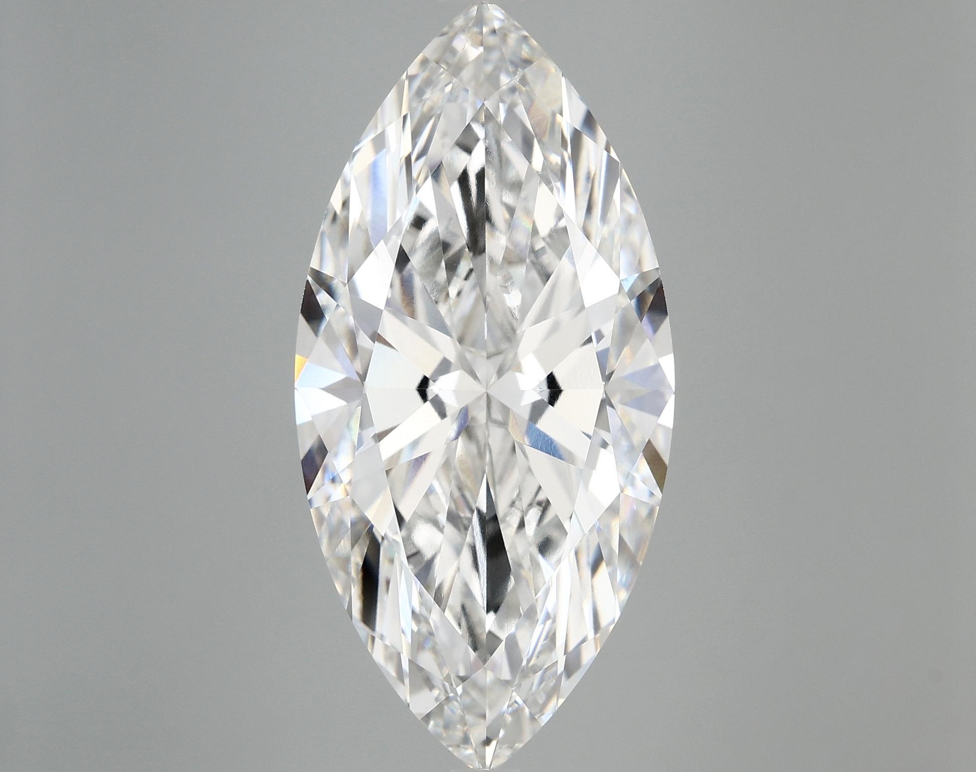 10.2 Carat Marquise Shaped Excellent Cut VVS2 IGI Certified Lab Grown Diamond