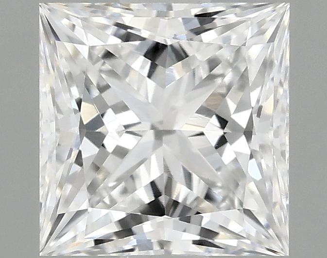 1.04 Carat Princess Shaped Ideal Cut VVS2 IGI Certified Lab Grown Diamond