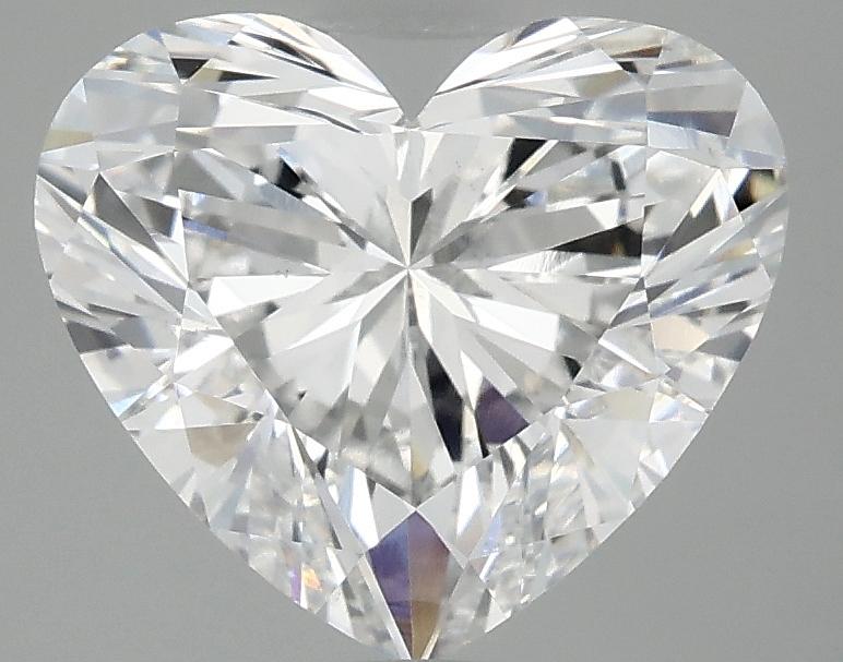 2.98 Carat Heart Shaped Ideal Cut VS1 IGI Certified Lab Grown Diamond