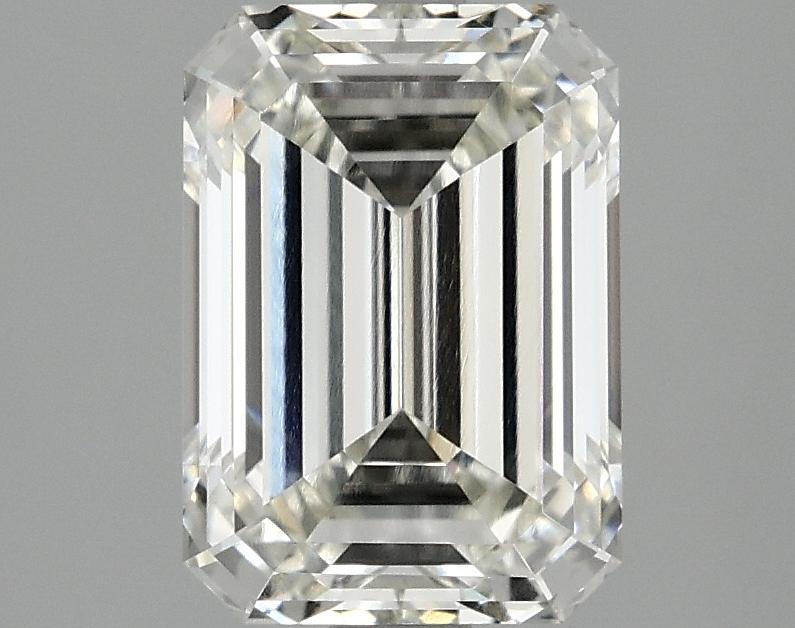 2.58 Carat Emerald Shaped Ideal Cut VVS2 IGI Certified Lab Grown Diamond