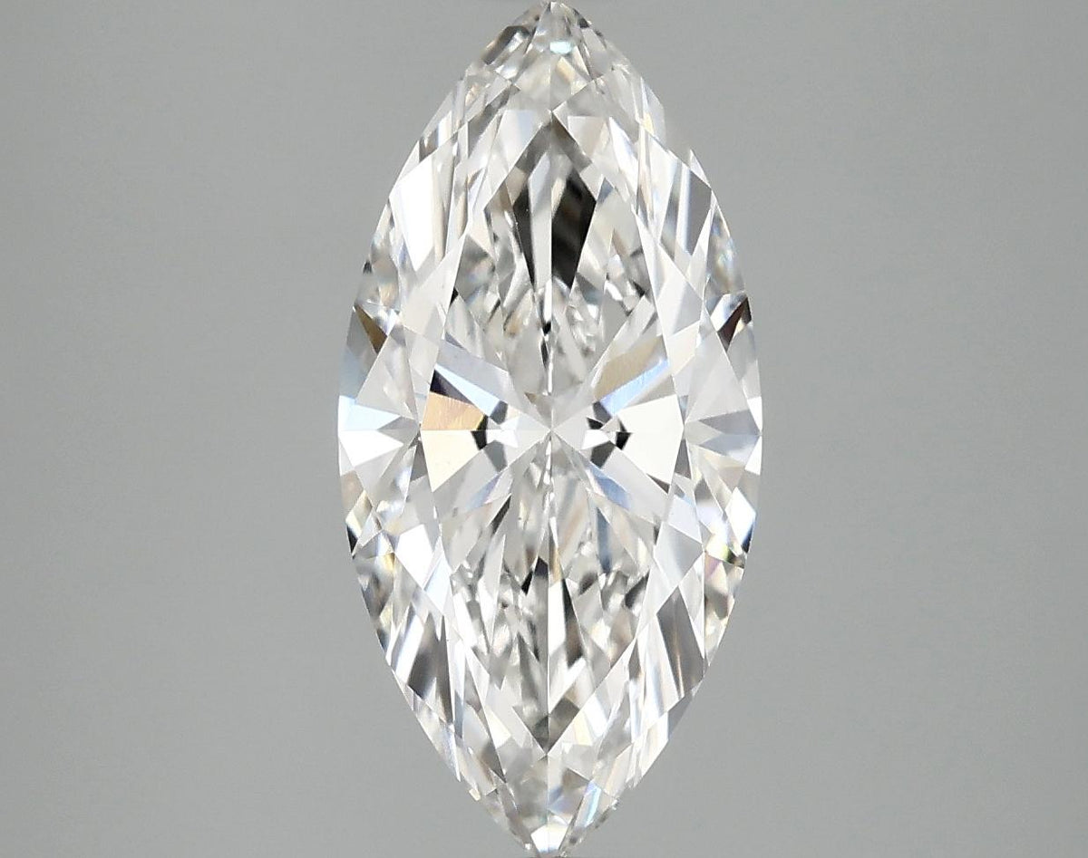 2.51 Carat Marquise Shaped Excellent Cut VS1 IGI Certified Lab Grown Diamond