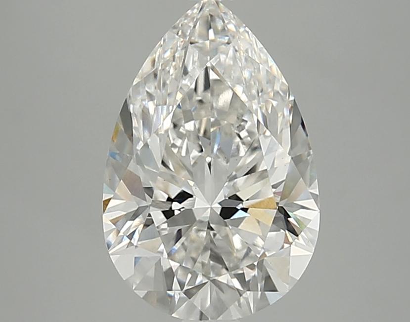 3.03 Carat Pear Shaped Excellent Cut VS1 IGI Certified Lab Grown Diamond
