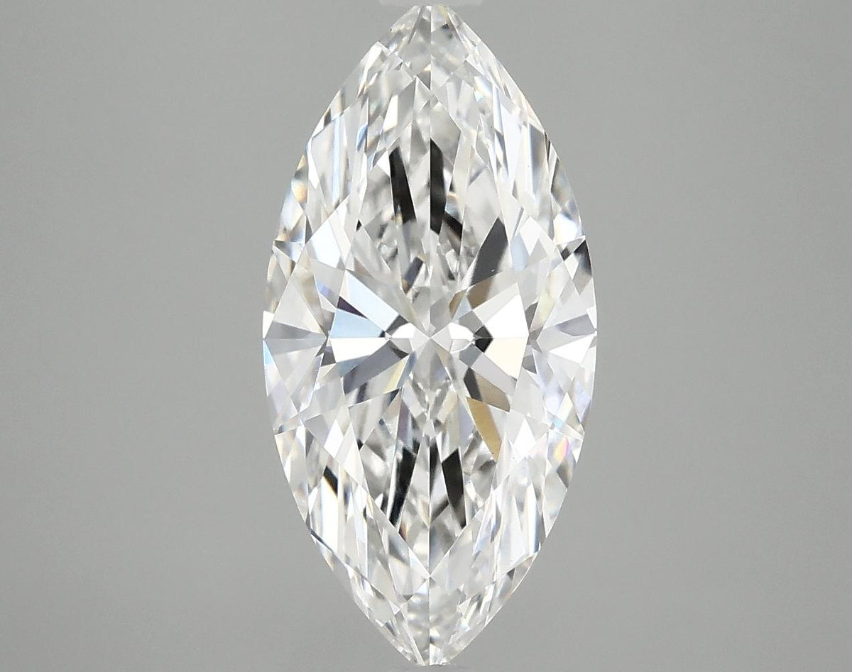 2.98 Carat Marquise Shaped Ideal Cut VVS2 IGI Certified Lab Grown Diamond