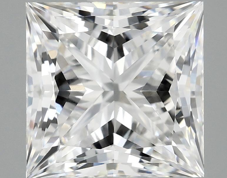 2.08 Carat Princess Shaped Ideal Cut VVS2 IGI Certified Lab Grown Diamond