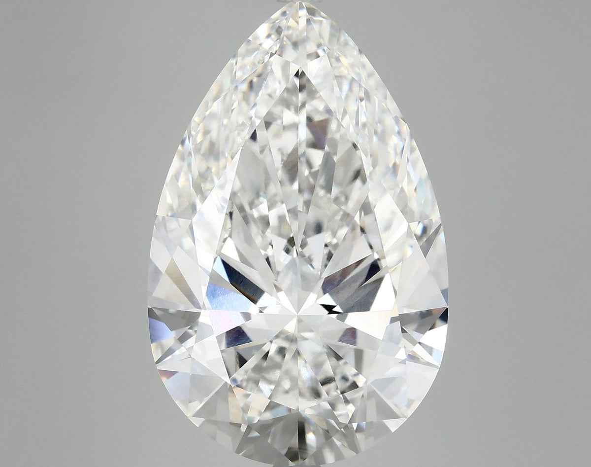 10.34 Carat Pear Shaped Ideal Cut VVS2 IGI Certified Lab Grown Diamond