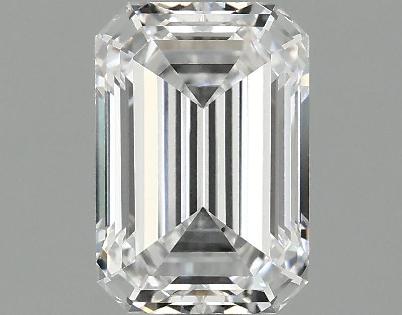 1.1 Carat Emerald Shaped Ideal Cut VVS2 IGI Certified Lab Grown Diamond