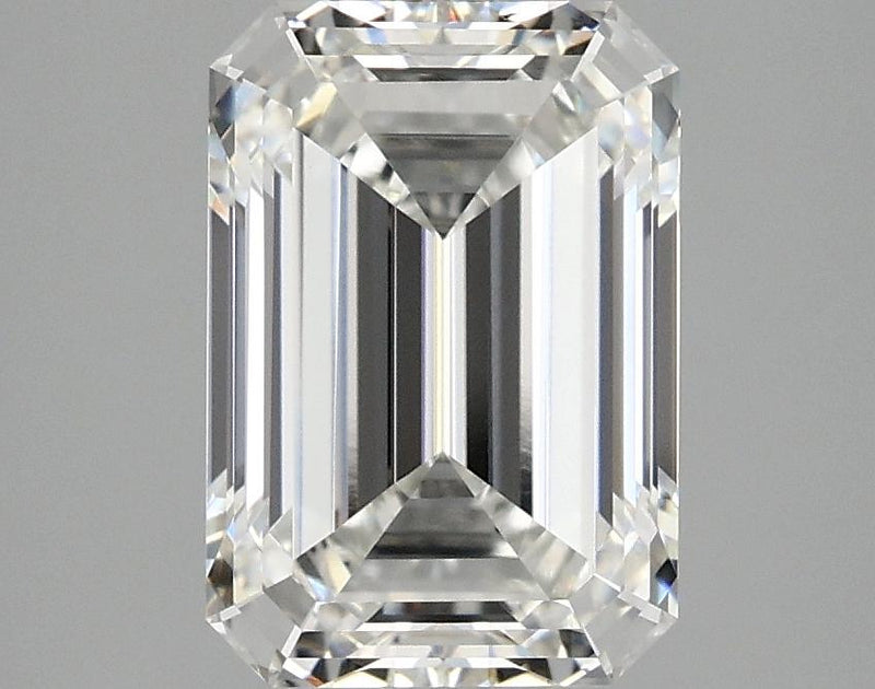 2.93 Carat Emerald Shaped Ideal Cut VS2 IGI Certified Lab Grown Diamond