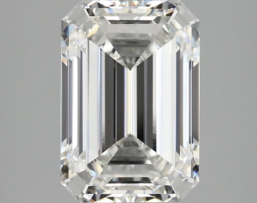 2.93 Carat Emerald Shaped Ideal Cut VS2 IGI Certified Lab Grown Diamond