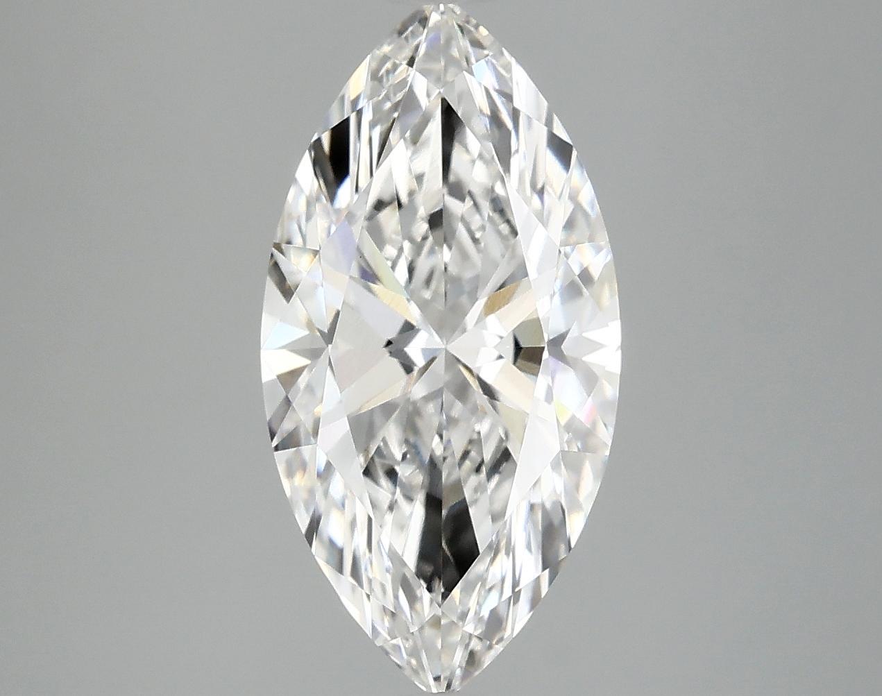 3.1 Carat Marquise Shaped Ideal Cut VVS2 IGI Certified Lab Grown Diamond