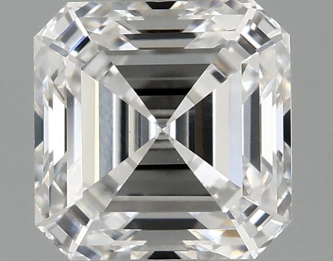 1.08 Carat Asscher Shaped Ideal Cut VVS2 IGI Certified Lab Grown Diamond