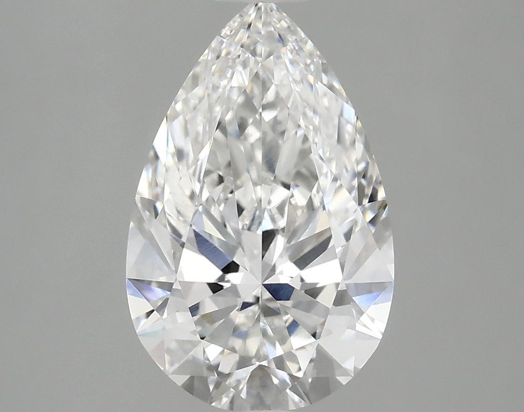 2.43 Carat Pear Shaped Ideal Cut VVS2 IGI Certified Lab Grown Diamond