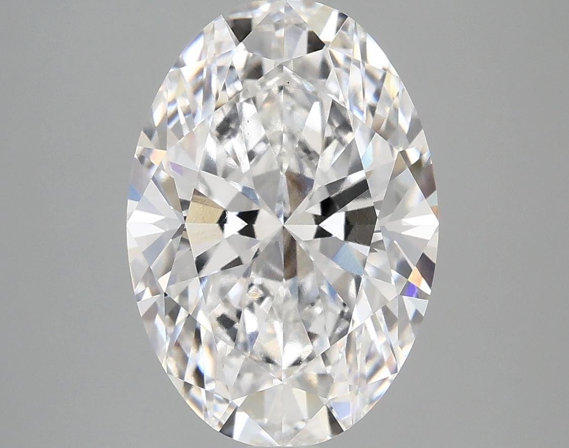 4.08 Carat Oval Shaped Ideal Cut VVS2 IGI Certified Lab Grown Diamond