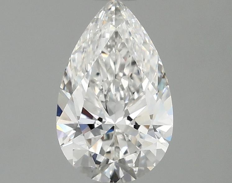 1.02 Carat Pear Shaped Ideal Cut VVS1 IGI Certified Lab Grown Diamond