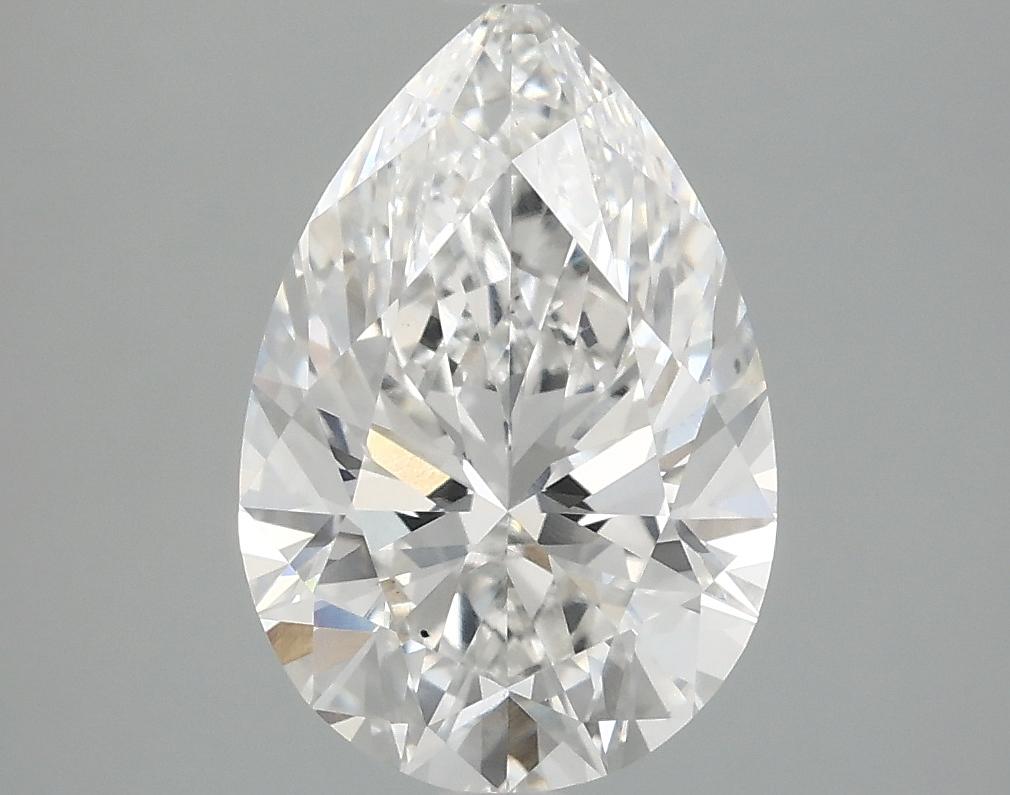 3.01 Carat Pear Shaped Excellent Cut VS2 IGI Certified Lab Grown Diamond