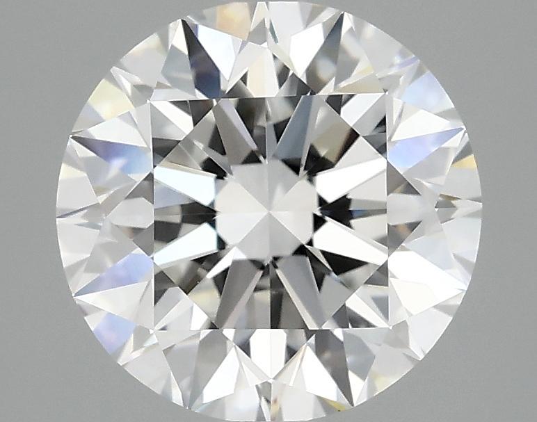 3.03 Carat Round Shaped Excellent Cut VVS2 IGI Certified Lab Grown Diamond
