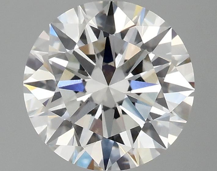 2.05 Carat Round Shaped Ideal Cut VVS2 IGI Certified Lab Grown Diamond