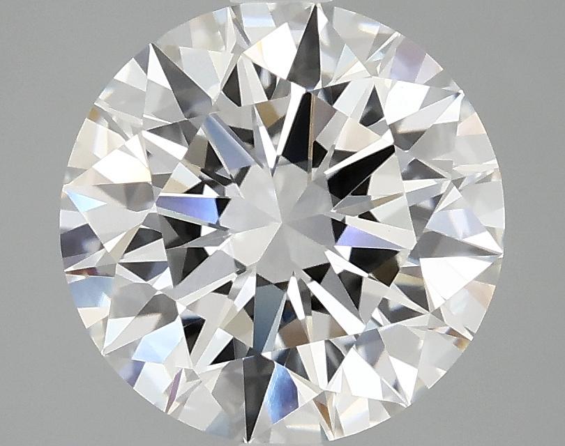 3.09 Carat Round Shaped Ideal Cut VVS2 IGI Certified Lab Grown Diamond