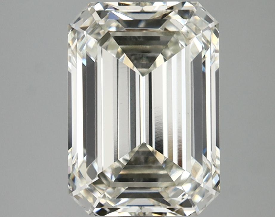 3.09 Carat Emerald Shaped Ideal Cut VS1 IGI Certified Lab Grown Diamond