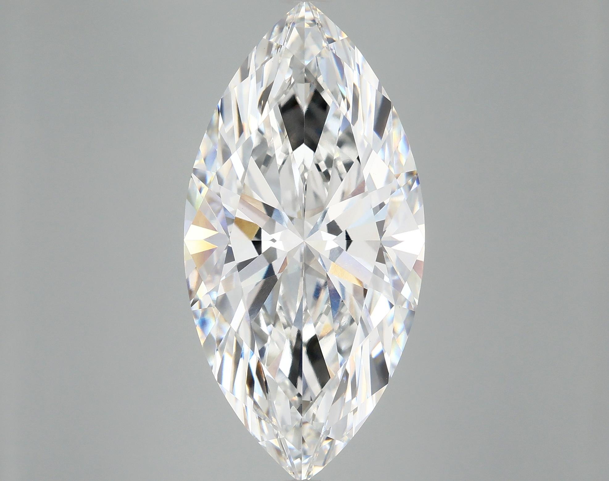 10.78 Carat Marquise Shaped Ideal Cut VVS2 IGI Certified Lab Grown Diamond