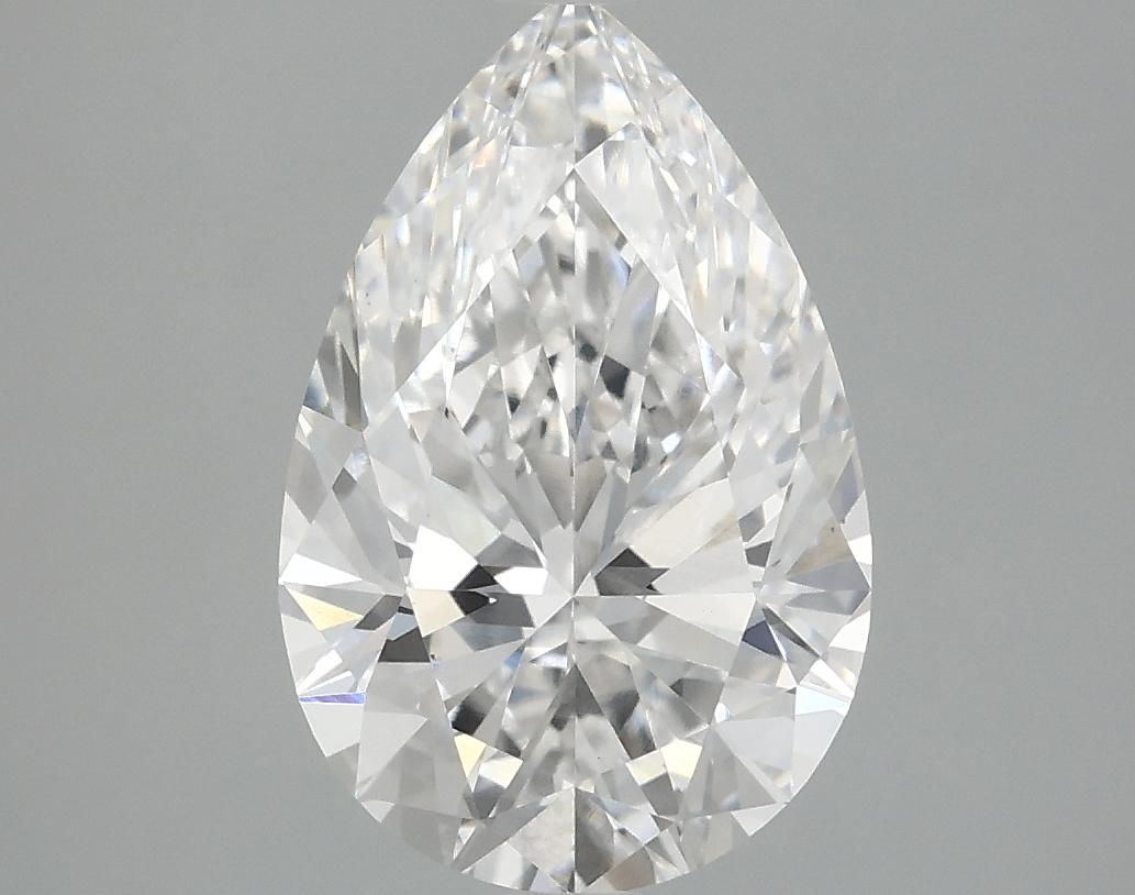 3.02 Carat Pear Shaped Excellent Cut VS1 IGI Certified Lab Grown Diamond