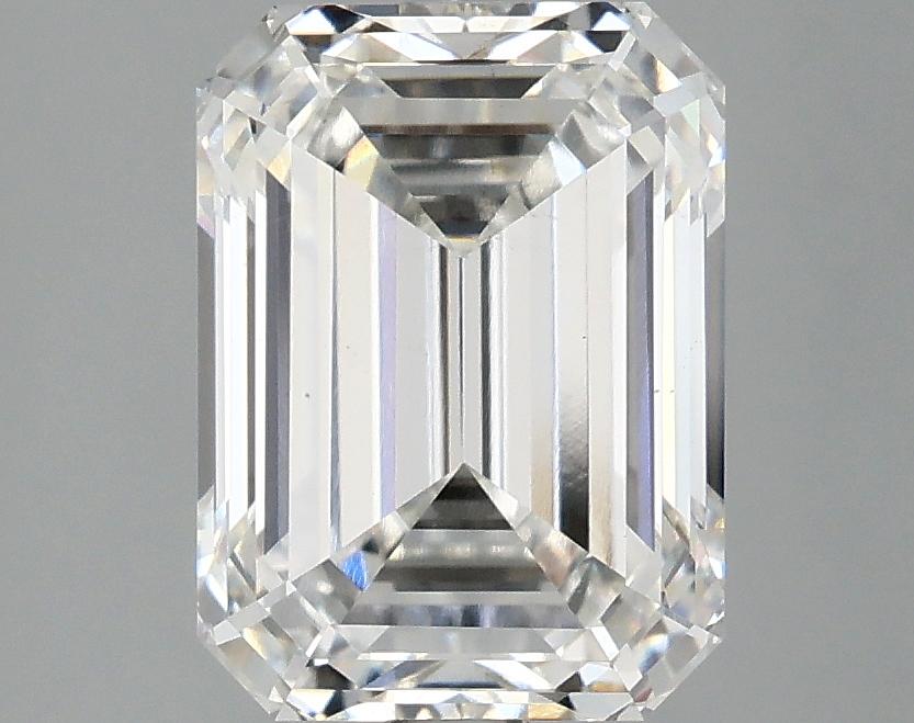 3.09 Carat Emerald Shaped Excellent Cut VS1 IGI Certified Lab Grown Diamond