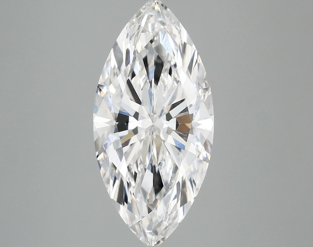 2.92 Carat Marquise Shaped Excellent Cut VS1 IGI Certified Lab Grown Diamond