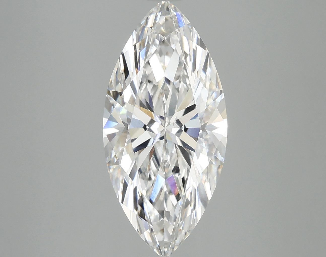 3.07 Carat Marquise Shaped Excellent Cut VS1 IGI Certified Lab Grown Diamond