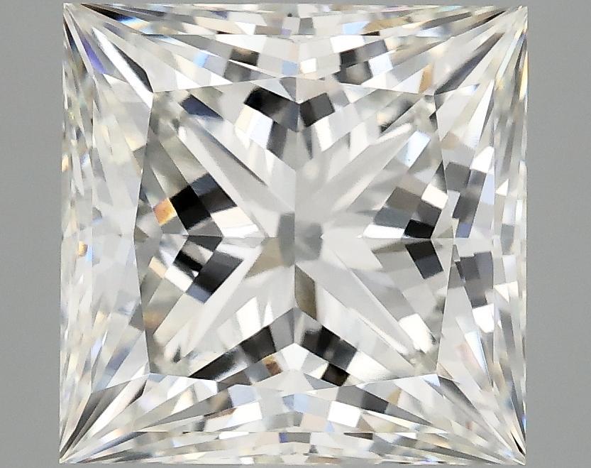 5.06 Carat Princess Shaped Ideal Cut VVS2 IGI Certified Lab Grown Diamond