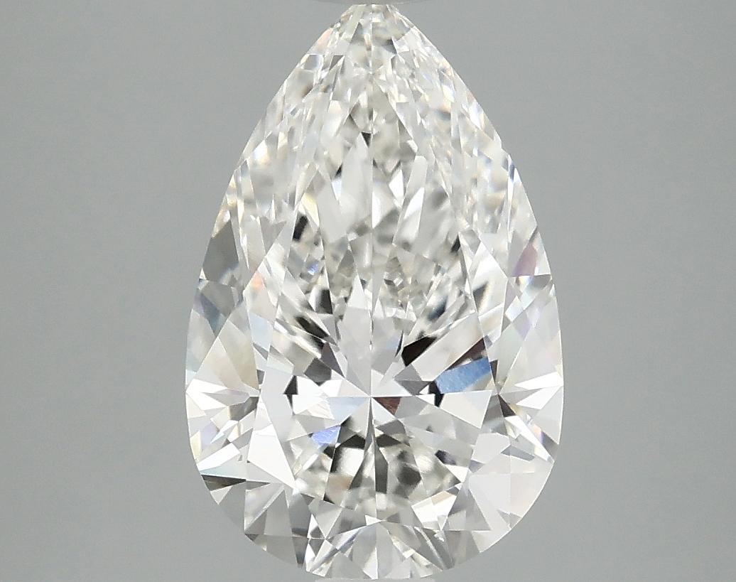 3.0 Carat Pear Shaped Ideal Cut VVS2 IGI Certified Lab Grown Diamond
