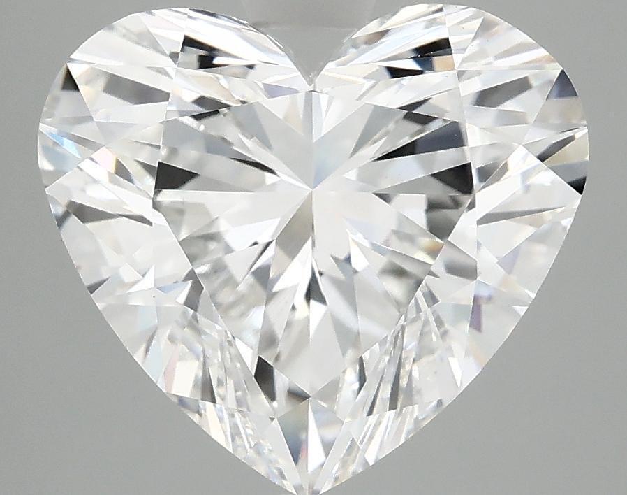 4.79 Carat Heart Shaped Ideal Cut VVS2 IGI Certified Lab Grown Diamond