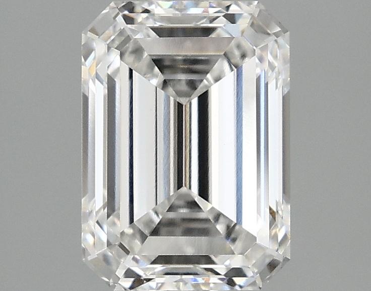 2.1 Carat Emerald Shaped Excellent Cut VVS2 IGI Certified Lab Grown Diamond
