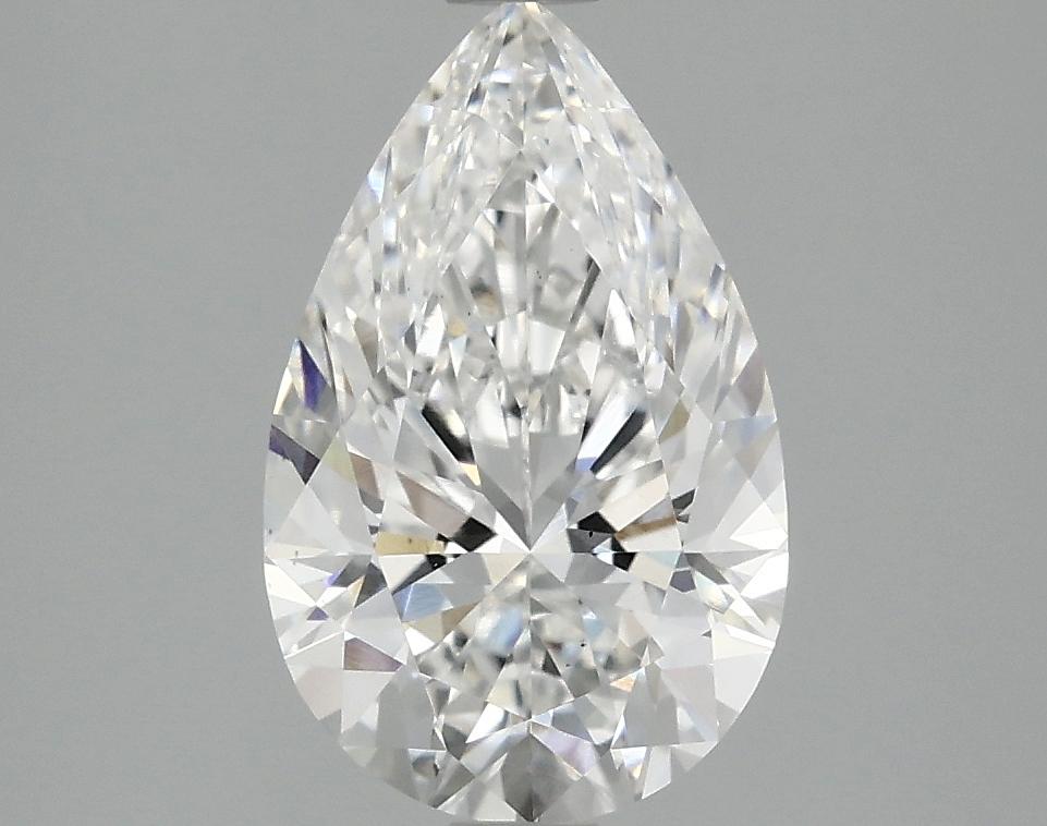 2.17 Carat Pear Shaped Ideal Cut VS1 IGI Certified Lab Grown Diamond