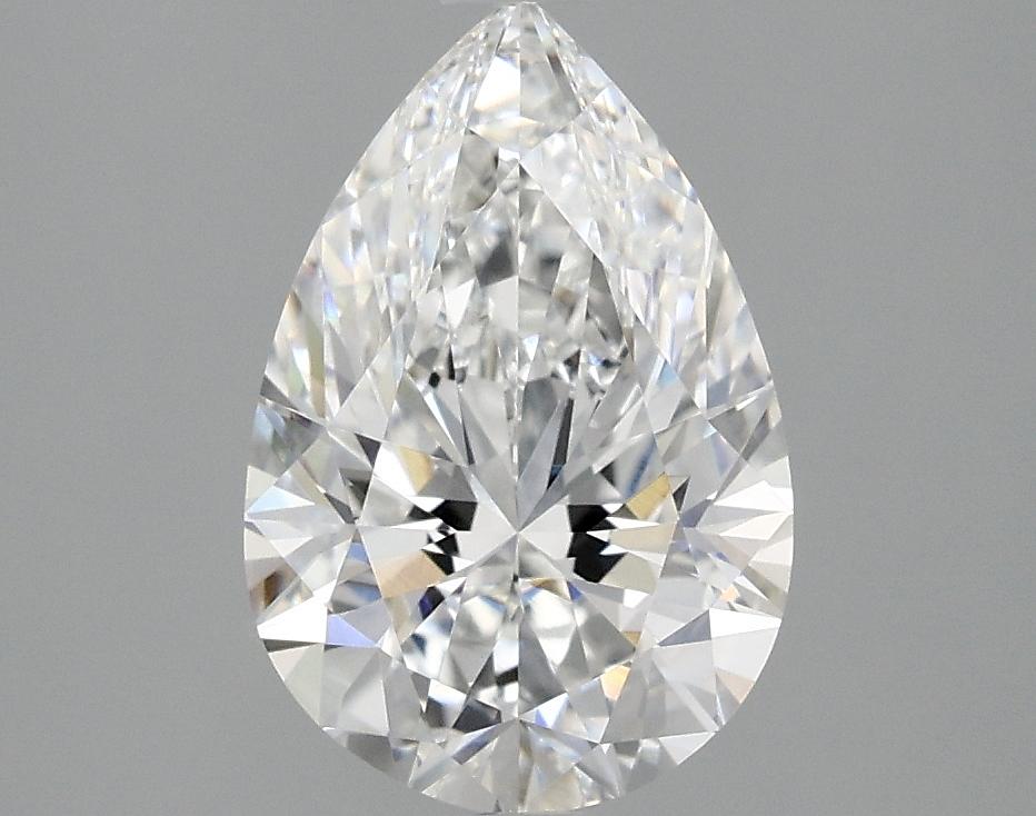 2.01 Carat Pear Shaped Excellent Cut VVS2 IGI Certified Lab Grown Diamond