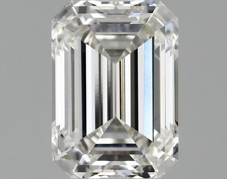 1.53 Carat Emerald Shaped Ideal Cut VVS1 IGI Certified Lab Grown Diamond