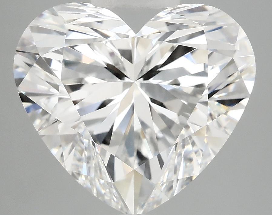 5.03 Carat Heart Shaped Ideal Cut VVS2 IGI Certified Lab Grown Diamond