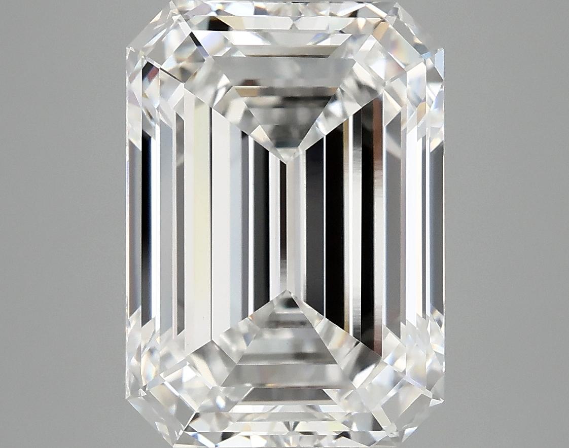 7.19 Carat Emerald Shaped Ideal Cut VVS2 IGI Certified Lab Grown Diamond