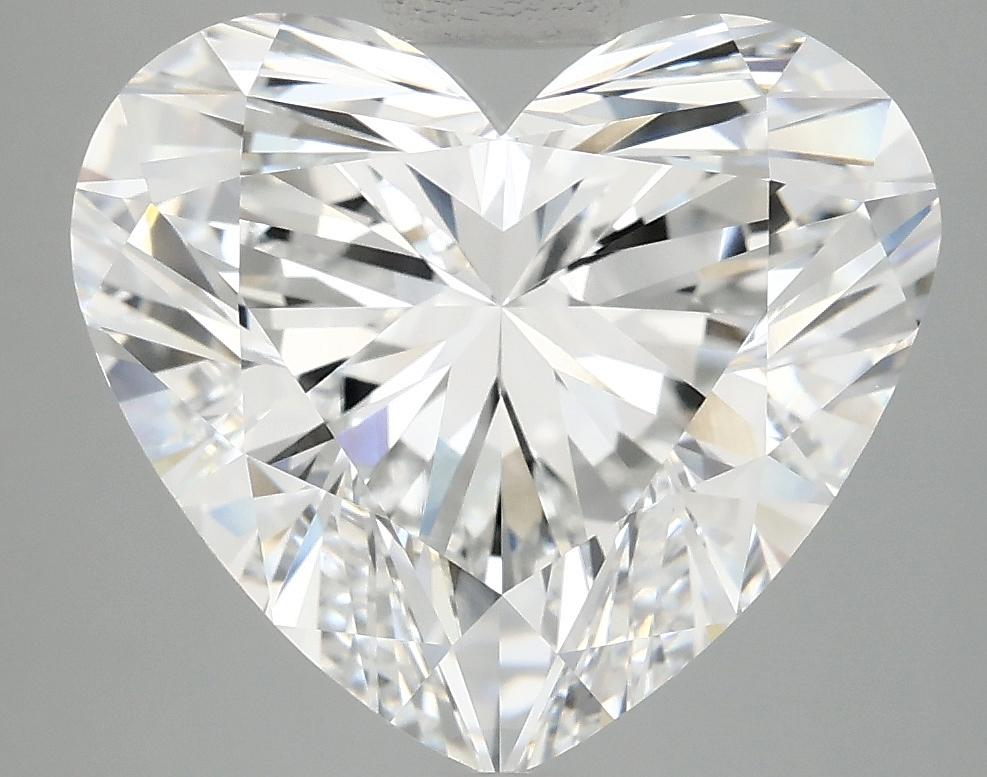 6.06 Carat Heart Shaped Ideal Cut VVS2 IGI Certified Lab Grown Diamond