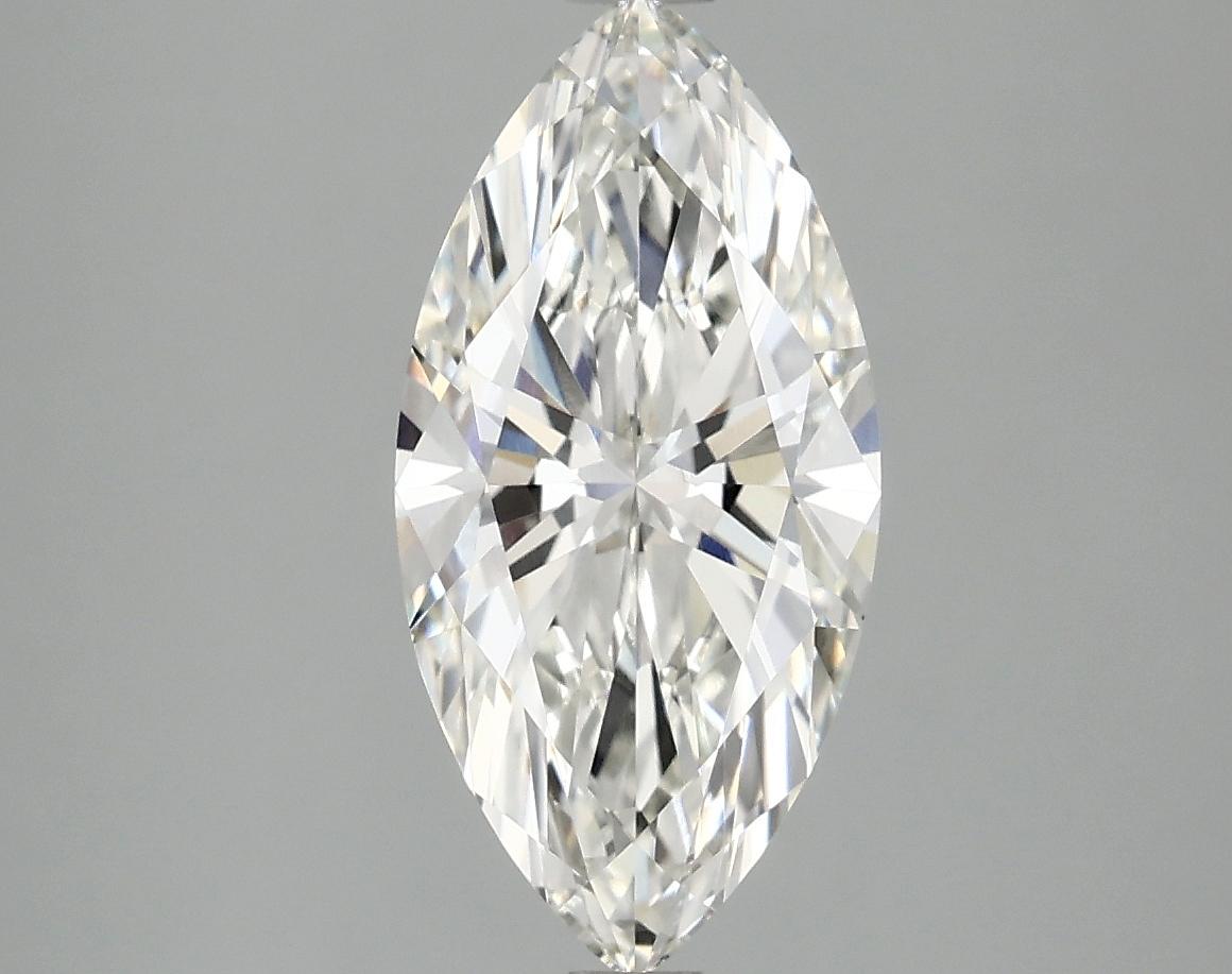 2.07 Carat Marquise Shaped Ideal Cut VVS1 IGI Certified Lab Grown Diamond