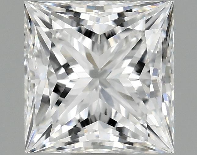 0.98 Carat Princess Shaped Ideal Cut VVS2 IGI Certified Lab Grown Diamond
