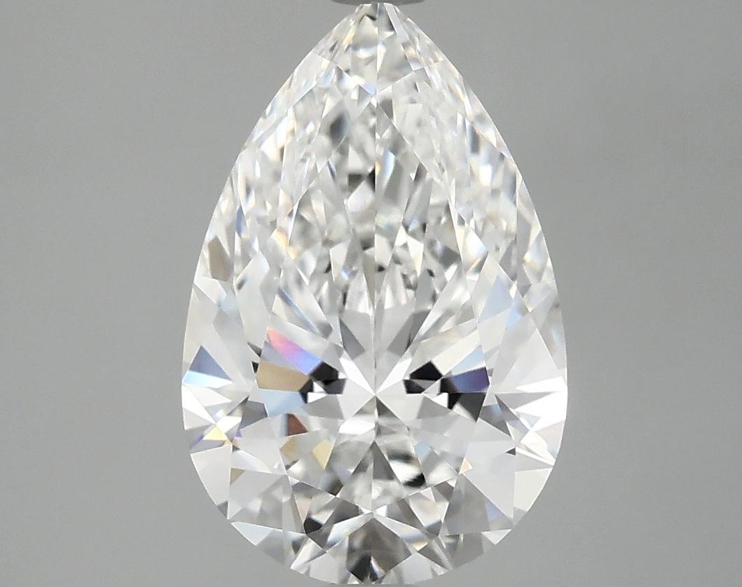 3.03 Carat Pear Shaped Excellent Cut VVS2 IGI Certified Lab Grown Diamond