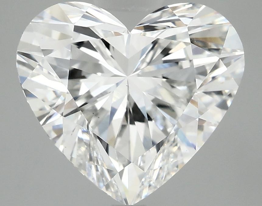 4.03 Carat Heart Shaped Ideal Cut VS1 IGI Certified Lab Grown Diamond