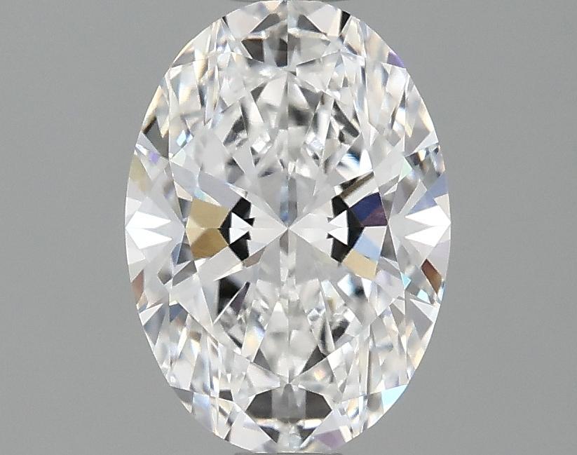 0.98 Carat Oval Shaped Ideal Cut VVS2 IGI Certified Lab Grown Diamond
