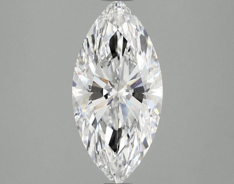 2.1 Carat Marquise Shaped Excellent Cut VVS2 IGI Certified Lab Grown Diamond