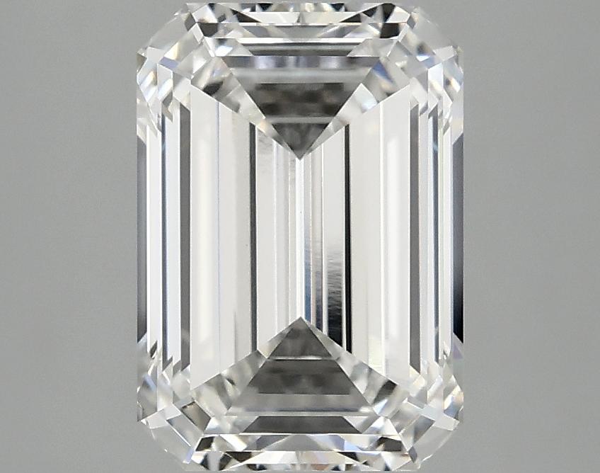 3.05 Carat Emerald Shaped Ideal Cut VVS2 IGI Certified Lab Grown Diamond