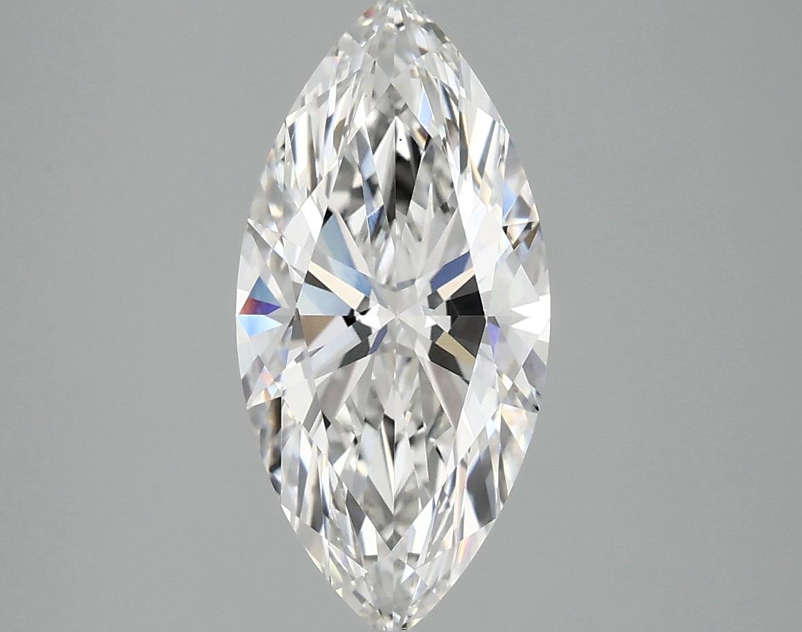 2.05 Carat Marquise Shaped Excellent Cut VS2 IGI Certified Lab Grown Diamond