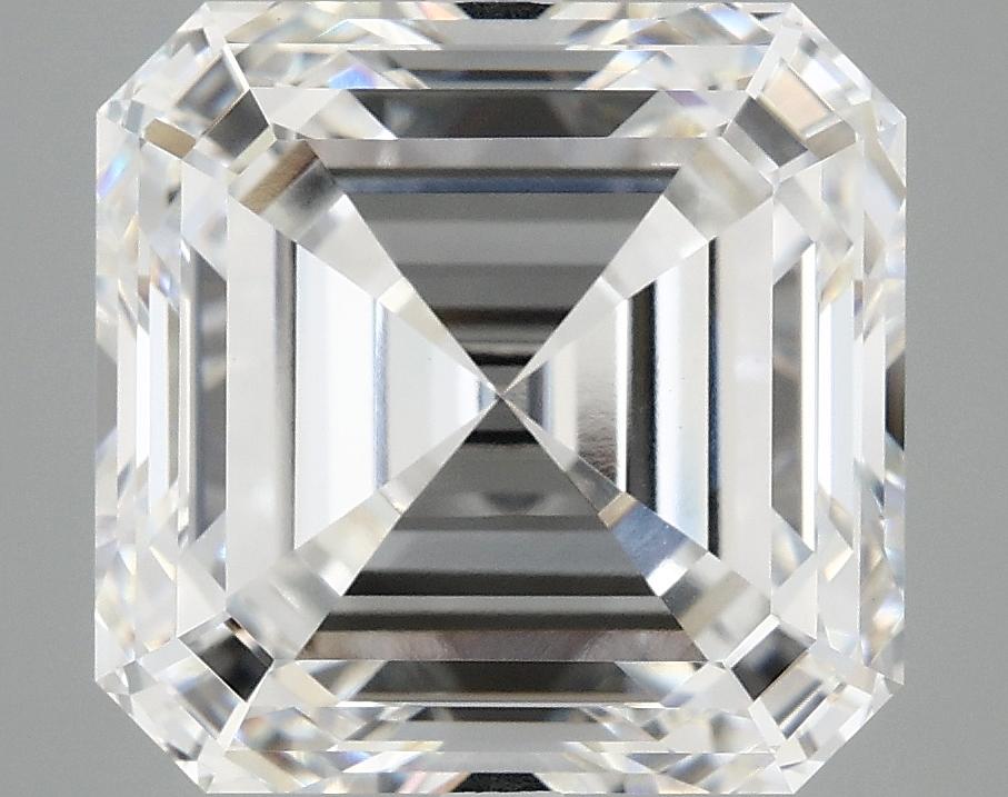 7.18 Carat Asscher Shaped Ideal Cut VVS2 IGI Certified Lab Grown Diamond